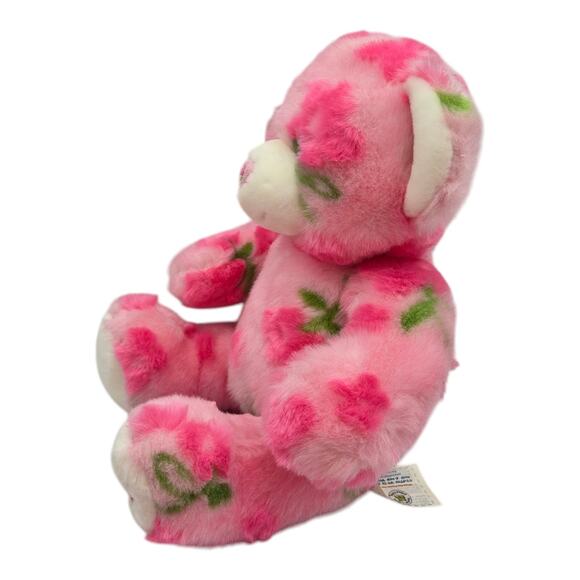 Seasons of Hugs 15" Stuffed Spring Teddy Build-A-Bear Plush with Collectible Pin - Picture 5 of 14